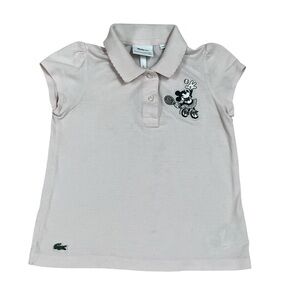 Lacoste x Disney Girls' Polo with Minnie Tennis 🎾 Patch